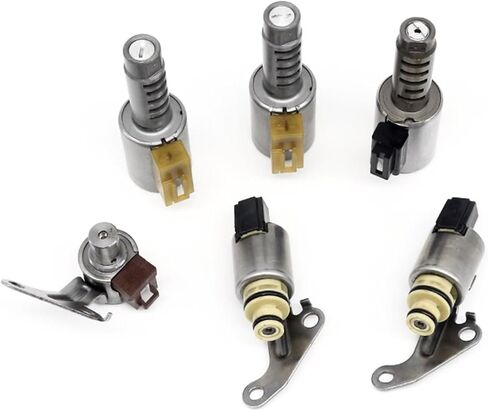 6PCS/Set U540E U540 Transmission Valve Body Solenoid Kit Compatible For Toyota VIOS Paseo Serion Terios 2002-2009 in Saudi Arabia