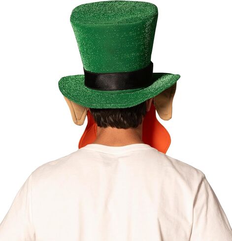 Rasta Imposta Irish Leprechaun Top Hat Green with Orange Beard, St. Patrick's Day Hat, Women and Men, Adult One Size in Saudi Arabia