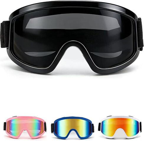 نظارات الدراجة الترابية نظارات الدراجات النارية للرجال والنساء حماية من الأشعة فوق البنفسجية ضد الرياح والغبار لركوب ATV in Kuwait