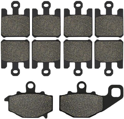 Compatible with Motorcycle Models ZX6R ZX636 ZX 636 2003 2007 ZX 6RR ZX 600 2003 2006 ZX10R ZX 1000 2004 2007 Aftermarket Replacement(1 Pair Front) in Saudi Arabia