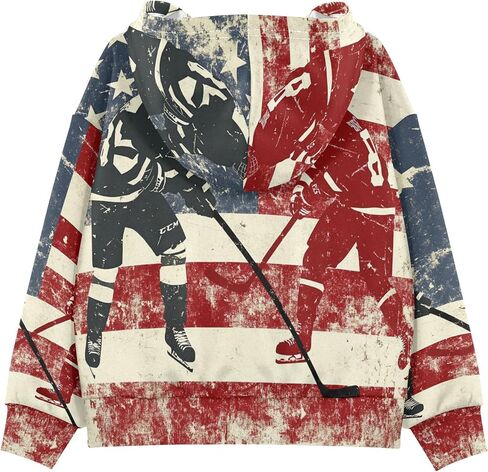 Hoodies for Boys Girls, Pullover Sweatshirt with Pocket 4-14 Years in Saudi Arabia