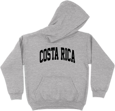 Costa Rica Collegiate Kids Hoodie Sweatshirt Youth in Saudi Arabia