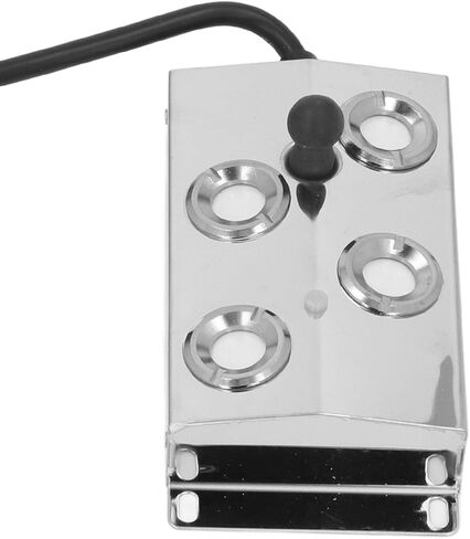 4 Heads Ultrasonic Mist Maker Fogger, DC45-48V Humidifier with 1.5m Cable, IP67 Stainless Steel Mister for Indoor Outdoor Use, Efficient Fog Generation and Quiet Opera in Kuwait