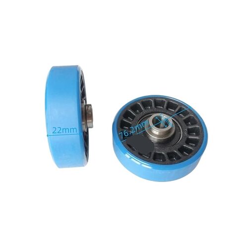 Escalator Step Roller GAA290CF1 76 * 22 * 12.6 Irregular Shaft OD 76mm W 22mm ID 12.6mm Bearing GAA207K1 in Saudi Arabia