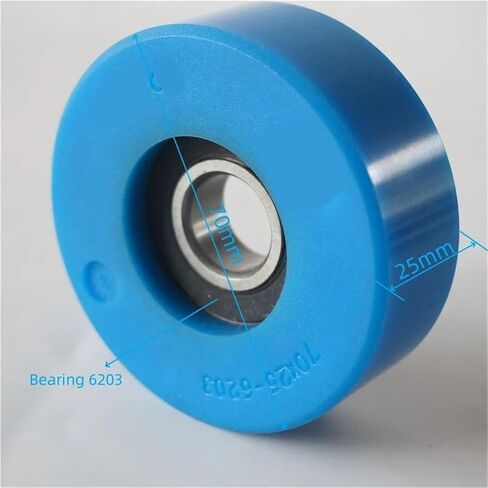 Escalator Step Roller 70x25-6203 70 * 25 * 6203 Wheel OD 70mm W 25mm Bearing 6203-2RS in Saudi Arabia