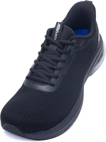 أحذية AOV واسعة لأصابع القدم للمشي للرجال أحذية رياضية للتنس تدعم قوس القدم لالتهاب اللفافة الأخمصية وتقويم العظام أحذية رياضية سهلة الارتداء in Kuwait