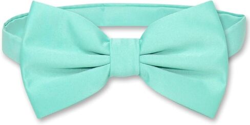 Vesuvio Napoli BOWTIE Solid LIME GREEN Color Men's Bow Tie for Tuxedo or Suit in Saudi Arabia