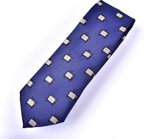 Maker V TV Necktie - Filmmaker Gift for Men - Screenwriter GIft for men - Actor gift for men - TV gift for men in Saudi Arabia