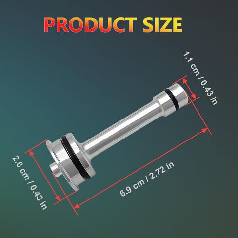 Cooler Change Hot Melt Bypass Plug, Compatible with Sierra Allison Silverado 6L80 6L90 8L90 Optimize Transmission Cooling Performance (1 pcs) in Saudi Arabia