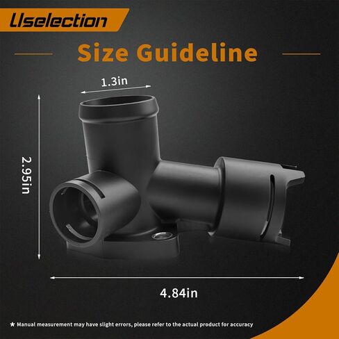 03H121133 Coolant Flange Adapter for Audi Q7 VW ATLC Atlas TER CC Passat CC Eos 95510613200 in Saudi Arabia