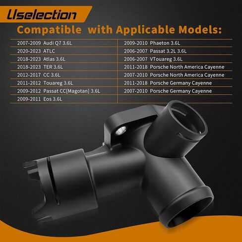 03H121133 Coolant Flange Adapter for Audi Q7 VW ATLC Atlas TER CC Passat CC Eos 95510613200 in Saudi Arabia