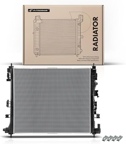 A-Premium Engine Coolant Radiator Assembly Compatible with Chevrolet Equinox 2018-2022 & GMC Terrain 2018-2022, 1.5L 2.0L, Replace# 23270570, 84142649 in Kuwait