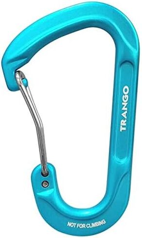 TTRANGO Accessory Wire Carabiner - Compact Wiregate Keychain Carabiner, Lightweight for Keys & Gear (Not for Climbing) in Saudi Arabia