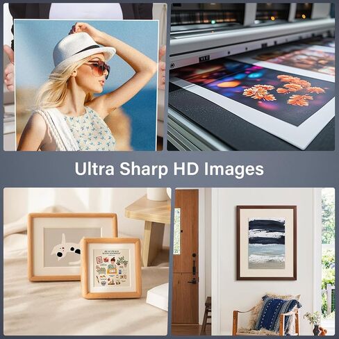 RCdepot1-1 × لفة ورق صور RC Satin Premium مقاس 24 بوصة × 100 قدم طباعة نفث الحبر بتنسيق واسع (ترقية جديدة، طبقة مطلية بالراتنج في الخلف، أكثر متانة ومقاومة للماء، لا يسهل الحصول على التجاعيد) سريع الجفاف in Kuwait