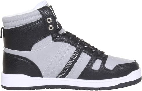Levi's Shoes Mens 521 Basketball Hi Pebbled Ultra Hyde Black/Grey 9 M in Saudi Arabia