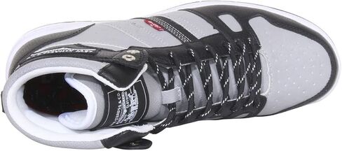 Levi's Shoes Mens 521 Basketball Hi Pebbled Ultra Hyde Black/Grey 9 M in Saudi Arabia