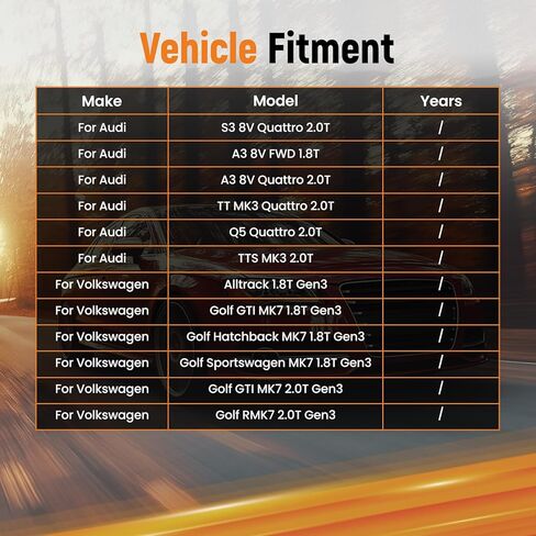 طقم أنابيب شحن المبرد الداخلي من الألومنيوم من maxpeedingrods لسيارة Audi S3 8V Quattro 2.0T، لسيارة Audi Audi TT MK3 Quattro 2.0T، لسيارة Audi A3 8V Quattro 2.0T، لسيارة Volkswagen Alltrack Golf 1.8T Gen3 in Kuwait