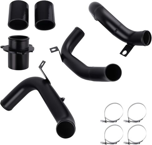 طقم أنابيب شحن المبرد الداخلي من الألومنيوم من maxpeedingrods لسيارة Audi S3 8V Quattro 2.0T، لسيارة Audi Audi TT MK3 Quattro 2.0T، لسيارة Audi A3 8V Quattro 2.0T، لسيارة Volkswagen Alltrack Golf 1.8T Gen3 in Kuwait
