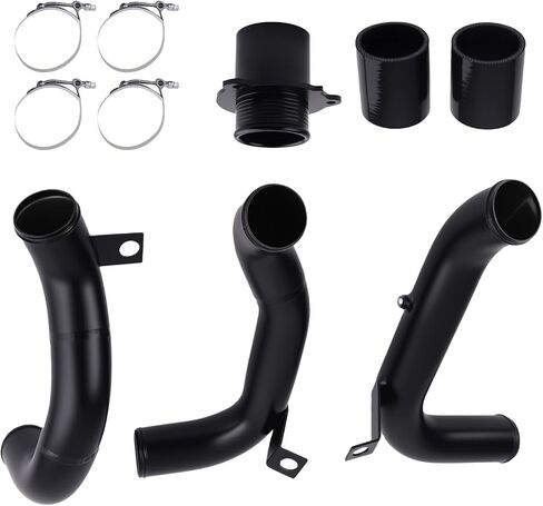 طقم أنابيب شحن المبرد الداخلي من الألومنيوم من maxpeedingrods لسيارة Audi S3 8V Quattro 2.0T، لسيارة Audi Audi TT MK3 Quattro 2.0T، لسيارة Audi A3 8V Quattro 2.0T، لسيارة Volkswagen Alltrack Golf 1.8T Gen3 in Kuwait