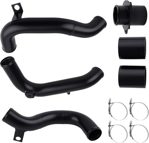 طقم أنابيب شحن المبرد الداخلي من الألومنيوم من maxpeedingrods لسيارة Audi S3 8V Quattro 2.0T، لسيارة Audi Audi TT MK3 Quattro 2.0T، لسيارة Audi A3 8V Quattro 2.0T، لسيارة Volkswagen Alltrack Golf 1.8T Gen3 in Kuwait