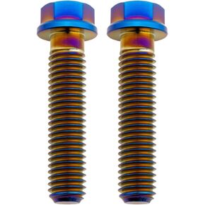 TUSK Titanium Front Brake Caliper Bolt Kit Burnt Blue for Yamaha YZ125 2007-2026 in Kuwait