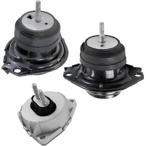 3PCS Engine Motor Mount and Automatic Transmission Mount Set Compatible with Dodge Durango Jeep Grand Cherokee RWD 3.6L 5.7L 2011-2019 Replaces A5611 A5488 EM-4168 EM-4172 in Kuwait
