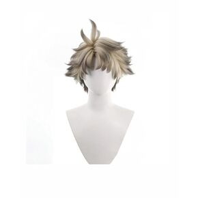 Rudo Surebrec Cosplay Wig Hair Role Play Halloween Christmas Comic Convention Costume Party Wigs + Wig Cap in Kuwait