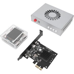 مجموعة Goshyda DMA Fuser الكاملة 4K 60 هرتز HDMI Overlayer Synthesizer، بطاقة الوصول المباشر للذاكرة لدمج شاشة العرض المزدوجة، للألعاب ومؤتمرات الفيديو in Kuwait
