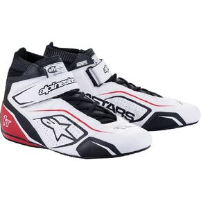 حذاء القيادة Alpinestars Tech 1-T V3 SFI - مقاس 10 - أبيض/أسود/أحمر (2710122-213-10) in Kuwait