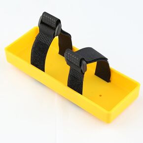1/10 Crawler Car Battery Tray Case RC Hard Plastic Battery Box Accessories for 2S Lithium & 7.2V NiMH Battery Compatible with 1:10 Off Road Buggy Car Traxxas TRX4 Axial SCX10 II (Black) in Saudi Arabia