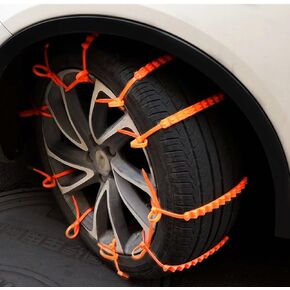 Car Snow Tire Chains for Honda HR-V 2023 2024 2025 Reusable Anti Snow Chains Adjustable Anti Skid Tire Chains Portable Non-Slip Tyre Emergency Straps,30-Normal in Saudi Arabia
