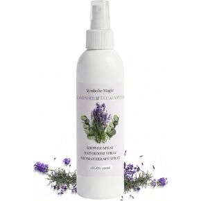 Symbolic Magic Lavender Eucalyptus Bathroom Spray – Essential Oil Shower Aromatherapy Spray for Spa‑Like Shower Steam – Eucalyptus Shower Spray, Relaxing Pillow Mist & Room Spray in Saudi Arabia