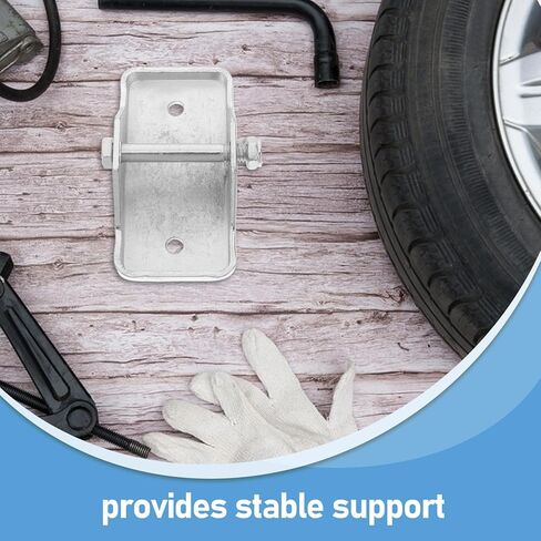 Electric Trailer Jack Foot Plate and Stabilizer Pad for Recreational Vehicle Camper with Heavy Duty Support Base Compatible with Trailer Mover and Electric Jacks in Saudi Arabia