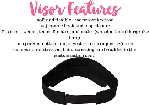 Custom Text Palm Tree Visor Hat Cap, Embroidered Personalized Name Monogram Monogrammed, Cabo Cancun Cruise Beach Trip Vacation Girls Trip Maui Florida Orlando Key West Miami Myrtle Beach Spring Break in Kuwait