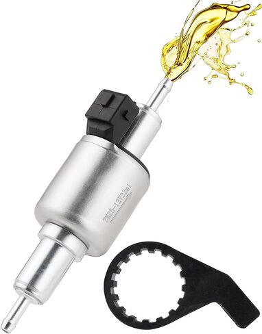 Diesel Heater Fuel Pump w/Double Filter 12V, 2KW 5KW 8KW Chinese Diesel Parking Heater Pump Replacement, Quiet Air Diesel Heater Part for Webasto Eberspacher, 22ML Pulse in Saudi Arabia