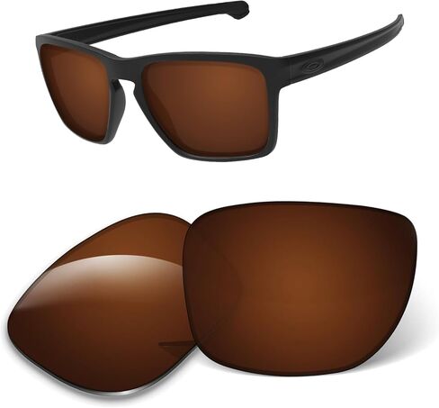 عدسات بديلة مقاس 1.6 مم متوافقة مع نظارات Oakley Sliver XL OO9341 الشمسية، مضادة للخدش والصدمات in Saudi Arabia