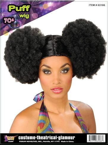 Forum Novelties Afro Puff Adult Wig in Kuwait