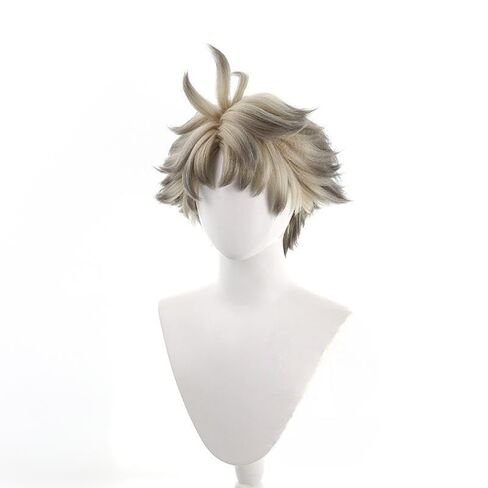 Rudo Surebrec Cosplay Wig Hair Role Play Halloween Christmas Comic Convention Costume Party Wigs + Wig Cap in Kuwait