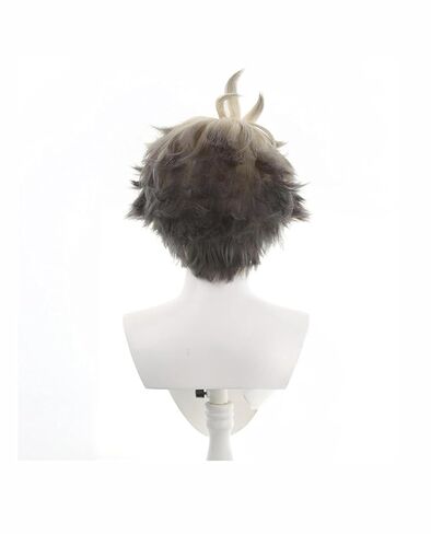 Rudo Surebrec Cosplay Wig Hair Role Play Halloween Christmas Comic Convention Costume Party Wigs + Wig Cap in Kuwait