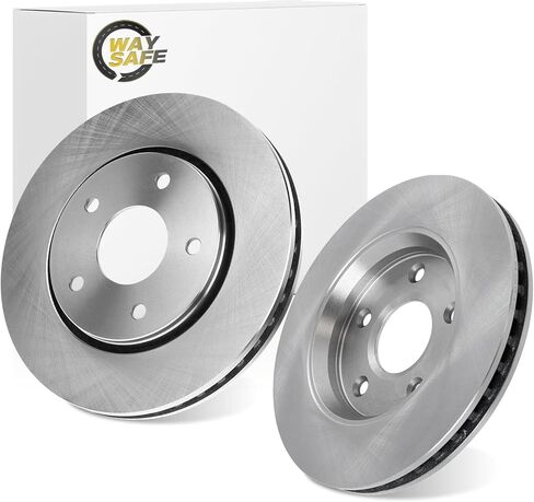 Front for 2008-2016 Chrysler Town & Country Brakes Rotors, for 08-16 Dodge Grand Caravan, 2009-2013 Dodge Journey, 2012-2015 Ram C/V, 2009-2014 VW Routan Vented disc Replacement 53051 in Saudi Arabia