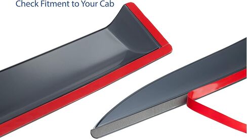 عاكسات النوافذ المقاومة للكسر من Goodyear لسيارة Jeep Gladiator 2020-2026، واقيات المطر الشريطية، واقيات النوافذ، واقي عاكس التهوية، ملحقات السيارة، 4 قطع. -GY008524 in Kuwait