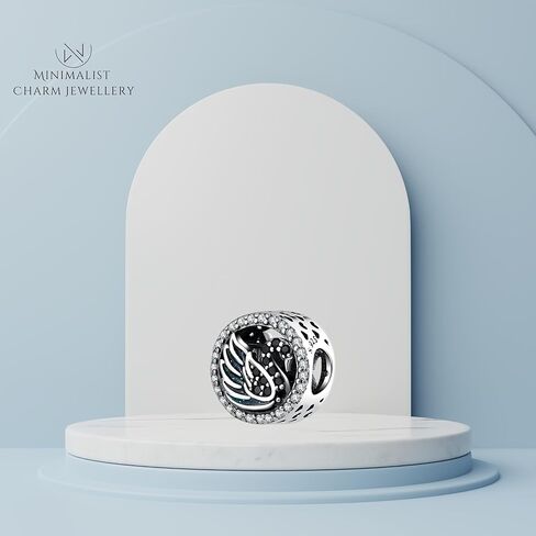 Hummingbird, Baby Giraffe, Ladybug, Unicorn, Heart Beart Charm, Pet And Animal Charm, Gift For Women, Wife, Sister, Friends, Mother, Christmas, Compatible To Pandora Bracelet. in Saudi Arabia