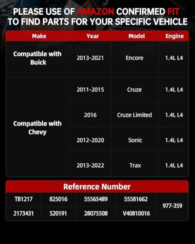 OKLPF Electronic Throttle Body Compatible with Buick & Chevy Models Encore Chevy Cruze Cruze Limited Sonic Trax 1.4L L4 ，Replacement Number 28075508 in Kuwait