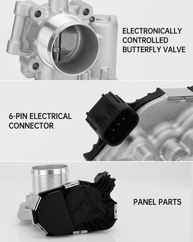 OKLPF Electronic Throttle Body Compatible with Buick & Chevy Models Encore Chevy Cruze Cruze Limited Sonic Trax 1.4L L4 ，Replacement Number 28075508 in Kuwait