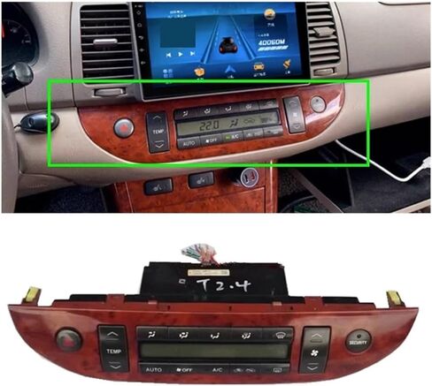 Car A/C Heater Climate Control Unit Air Condition Pannel Compatible for Toyota Camry 2.4 2.0 2002-2006 Part Number 55900-06070 in Saudi Arabia
