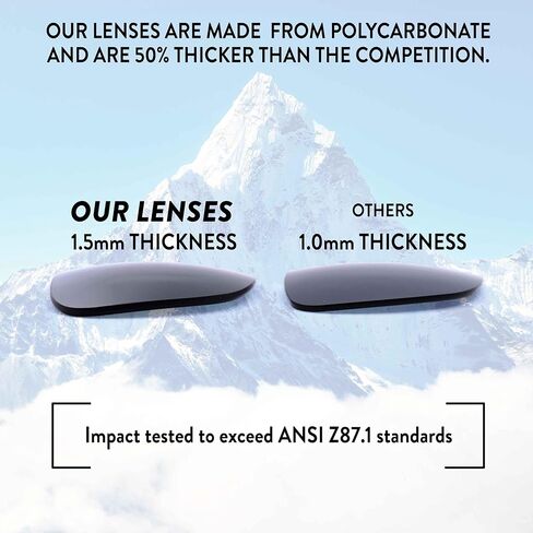 Apex Lenses Replacement Lenses for Oakley SI Ballistic HNBL Sunglasses in Kuwait