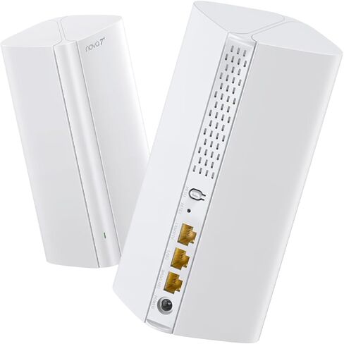 نظام Tenda BE5100 WiFi 7 Mesh WiFi - تغطية منزلية كاملة ثنائية النطاق (6600 قدم مربع)، 1 × 2.5 جيجا + 2 × 1 جيجا، منافذ جيجابت، MLO وEthernet Backhaul للتجوال السلس، EasyMesh وVPN جاهز - ME6 Pro (3 عبوات) in Saudi Arabia