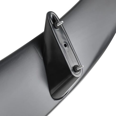 Spec-D Tuning Matte Black Factory Style ABS Rear Trunk Spoiler Compatible with 2011-2023 Dodge Charger Models in Saudi Arabia