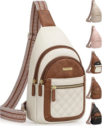 حقيبة كروس صغيرة للنساء من كابولو - محفظة قابلة للتعديل، منظم متعدد الأقسام للتنقل اليومي والسفر والهدايا in Kuwait