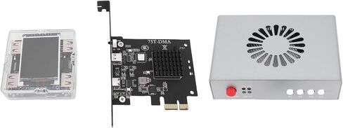 مجموعة Goshyda DMA Fuser الكاملة 4K 60 هرتز HDMI Overlayer Synthesizer، بطاقة الوصول المباشر للذاكرة لدمج شاشة العرض المزدوجة، للألعاب ومؤتمرات الفيديو in Kuwait